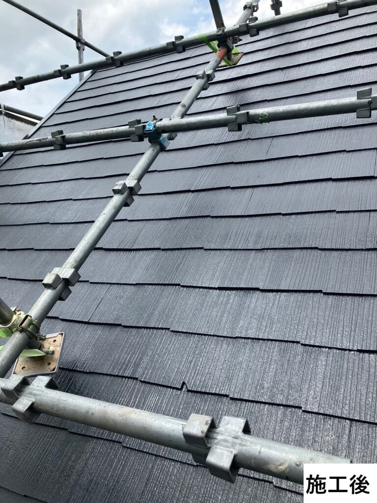 施工後の屋根です。